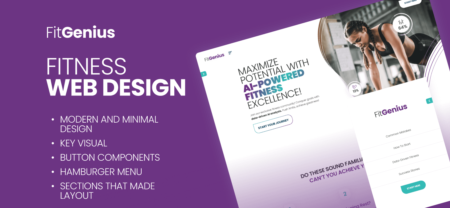 Fitness Web Design